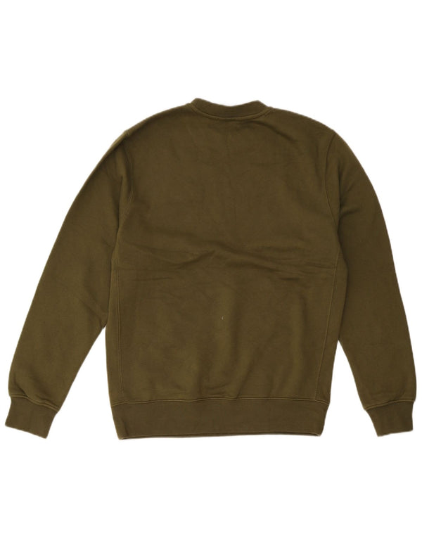 Nike Hombre Sudadera Jumper Small Caqui Algodón
