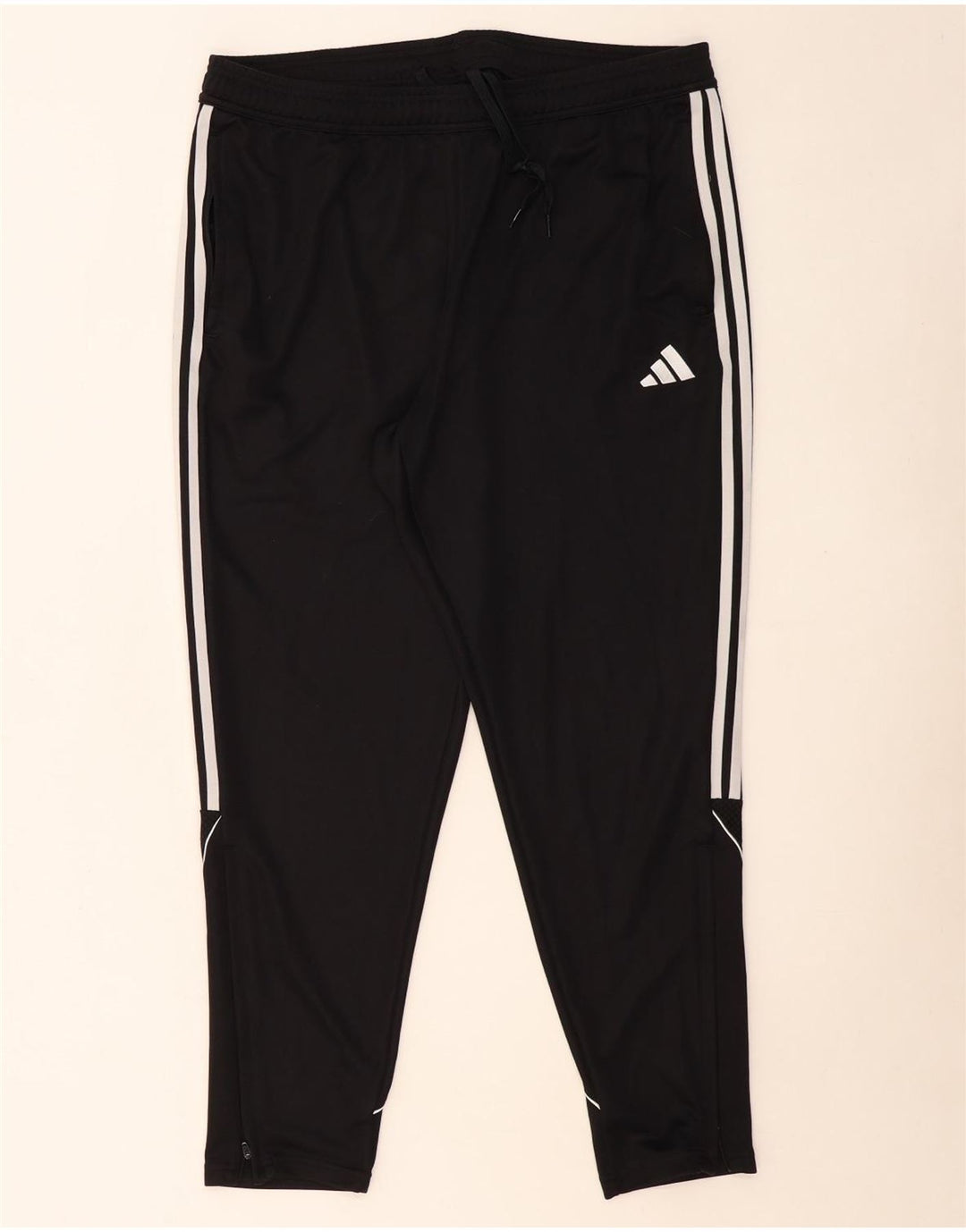 ADIDAS Pantalón de chándal de ajuste regular para hombre 2XL Poliéster negro