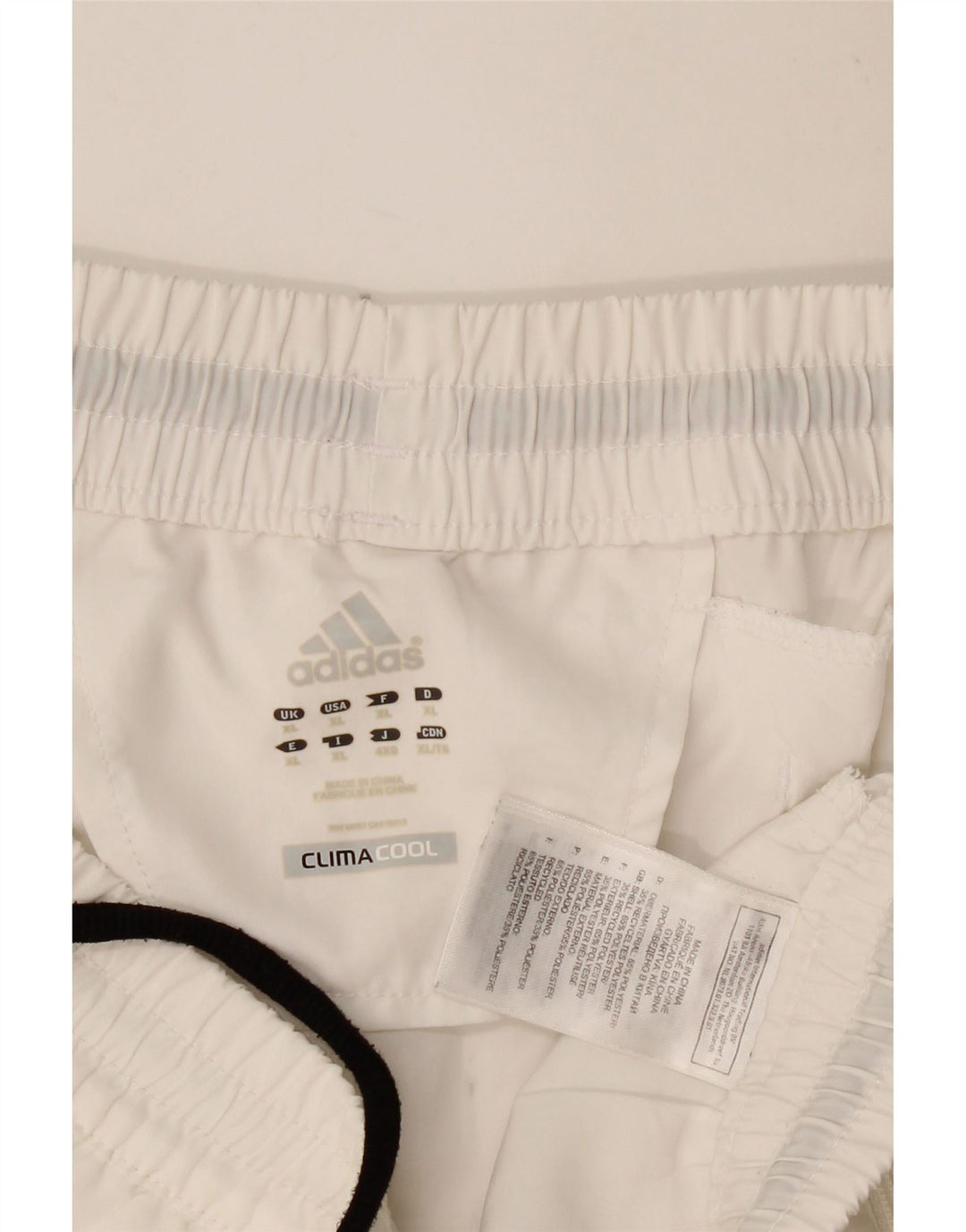 ADIDAS Hombre Climacool Sport Shorts XL Blanco Poliéster