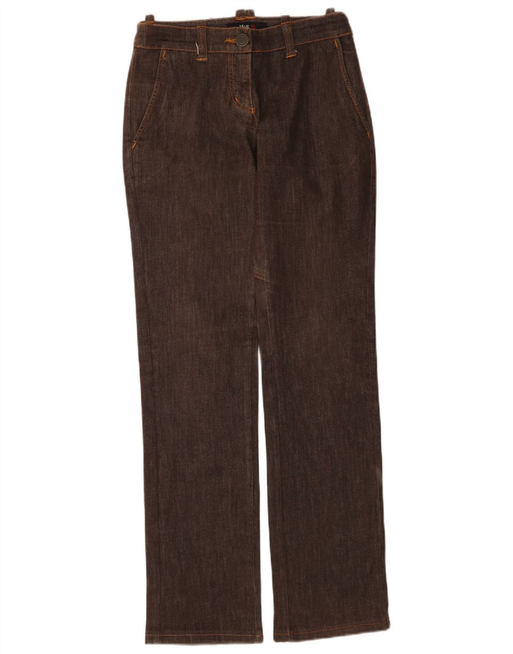 Iceberg Jeans rectos para mujer IT 42 Medium W28 L34 Algodón marrón