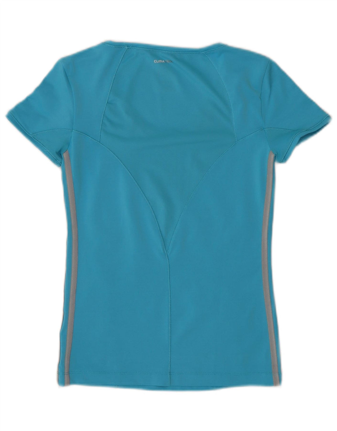 Adidas Mujer Climacool Camiseta Top UK 10 Pequeño Azul Poliéster