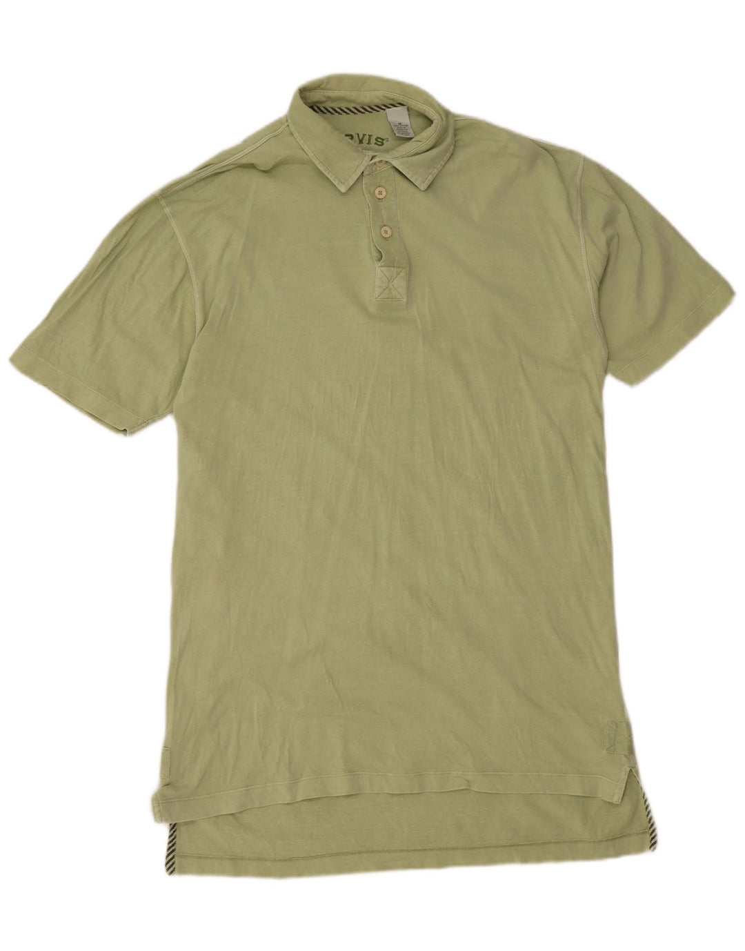 ORVIS Polo Hombre Algodón Verde Medio