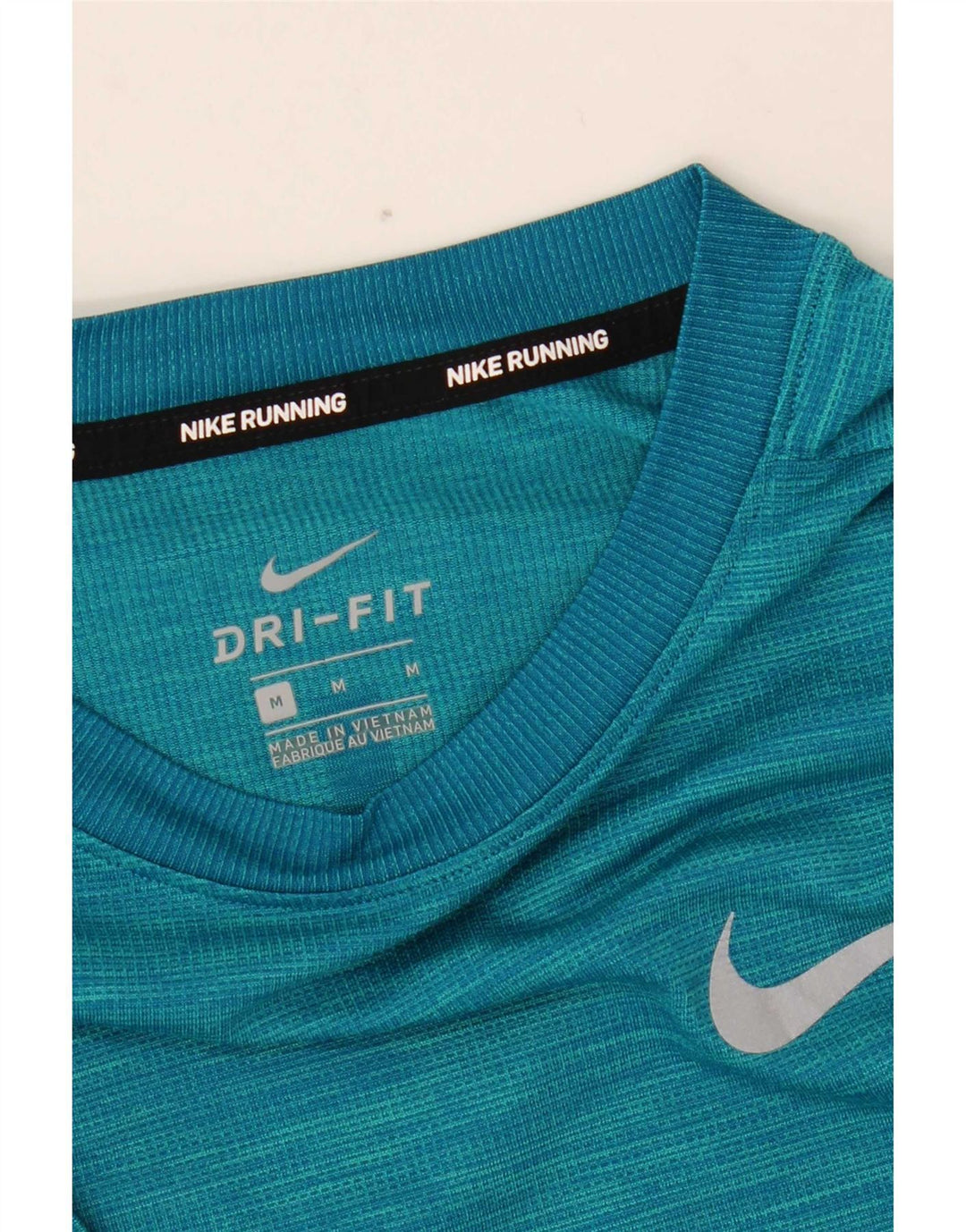 Camiseta Nike Dri Fit para hombre con moteado azul medio