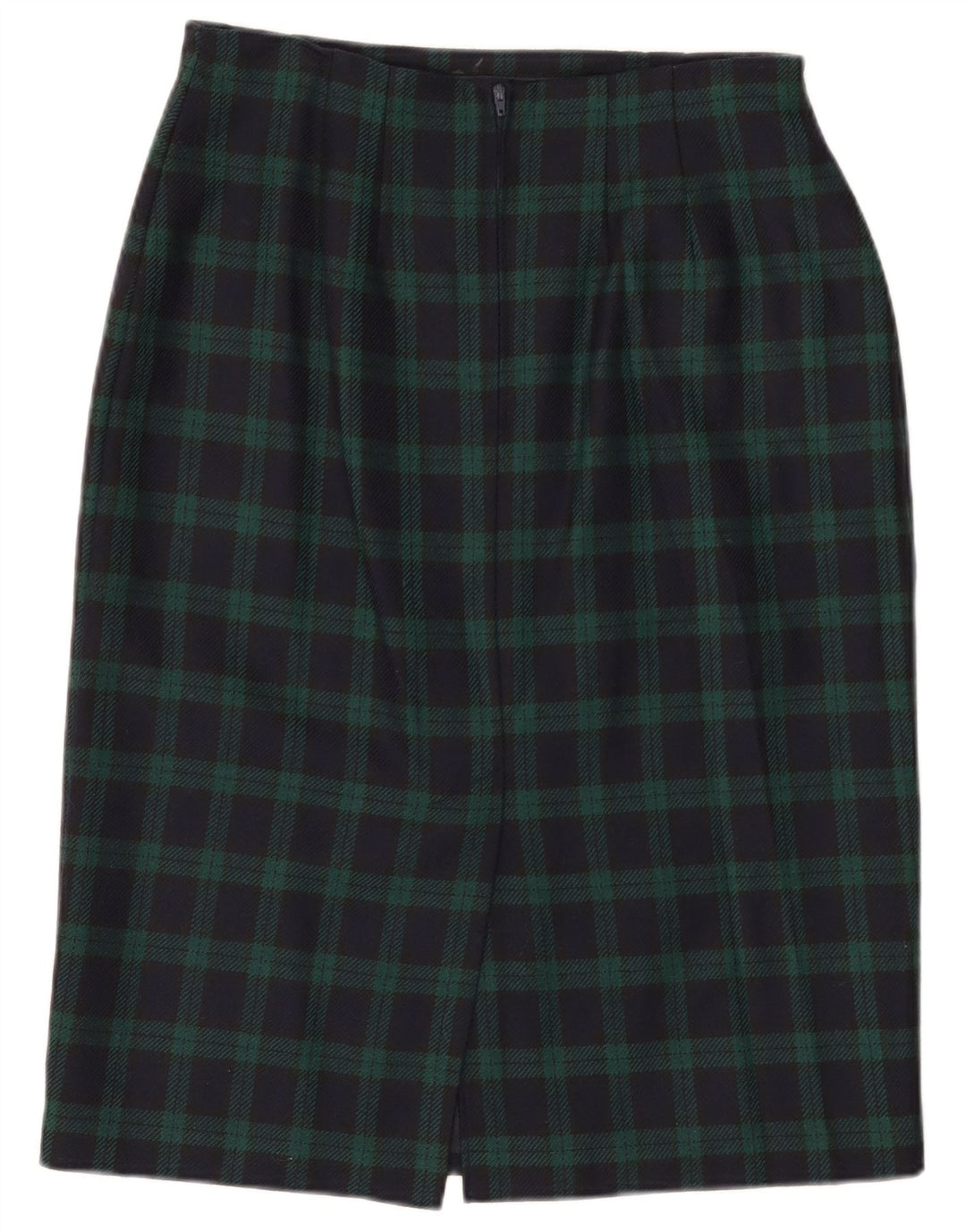 Marks & Spencer Falda lápiz St. Michael para mujer W30 Medium Navy Blue Check
