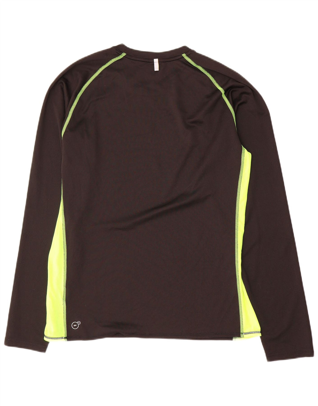 Puma Camiseta de manga larga para hombre, talla grande, color negro