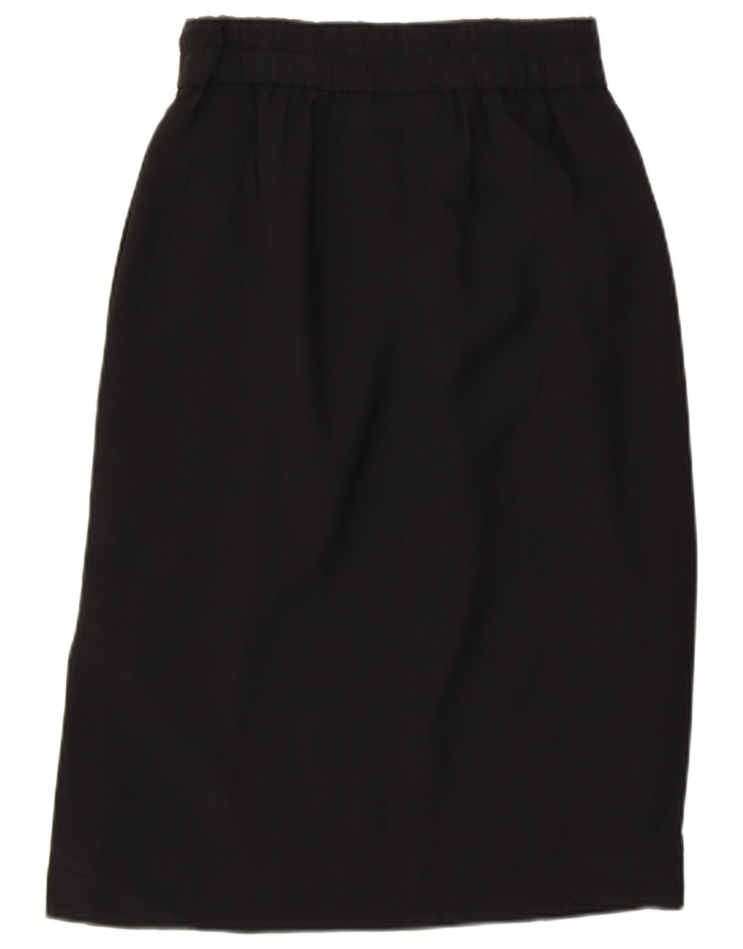 J. CREW Falda recta de cintura alta para mujer 2XS W25 Poliéster negro