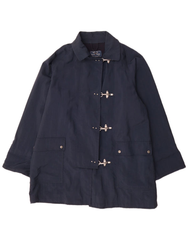 Les Copains Chaqueta utilitaria extragrande Blue Eagle para mujer IT 44 Medium Navy