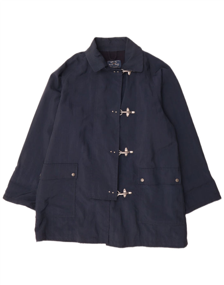 Les Copains Chaqueta utilitaria extragrande Blue Eagle para mujer IT 44 Medium Navy