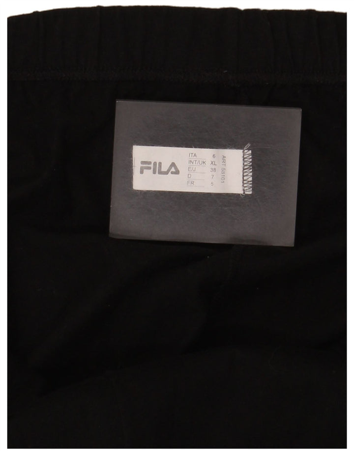 Fila Pantalón Chándal Hombre XL Algodón Negro