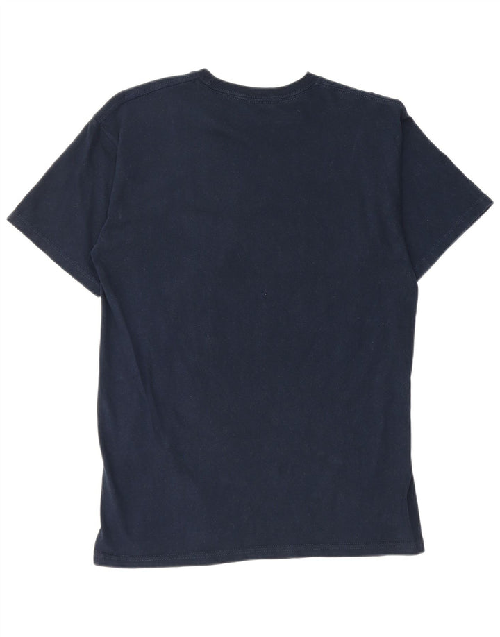 Fila Camiseta gráfica para hombre Top Medium Azul marino Algodón