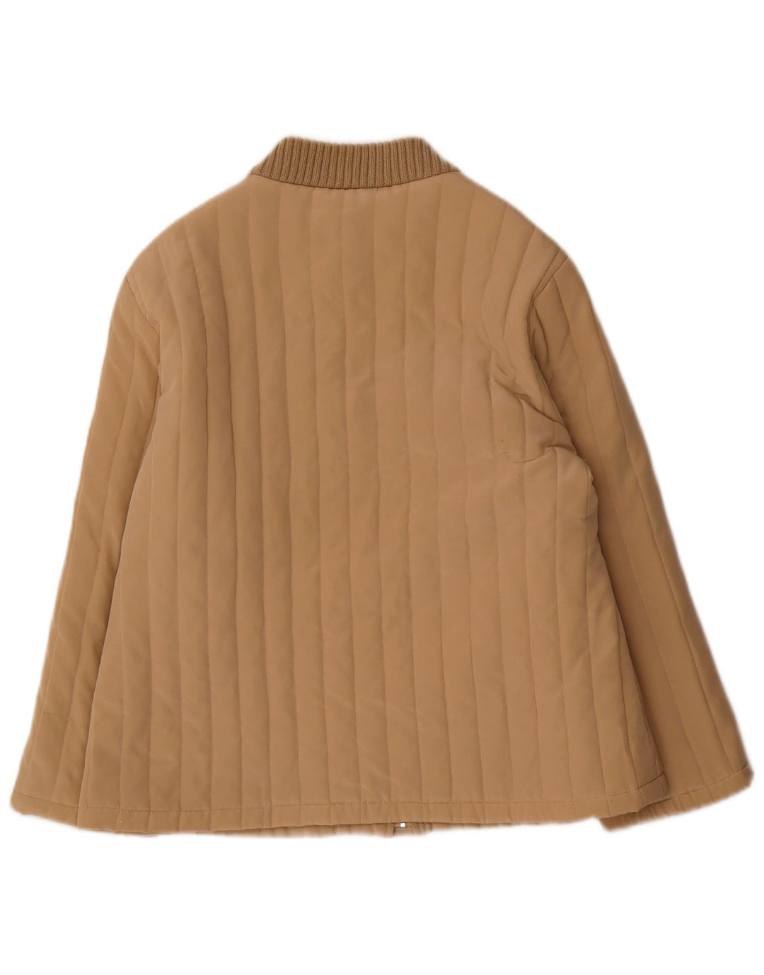 Cherie Chaqueta bomber para mujer IT 48 XL Seda beige