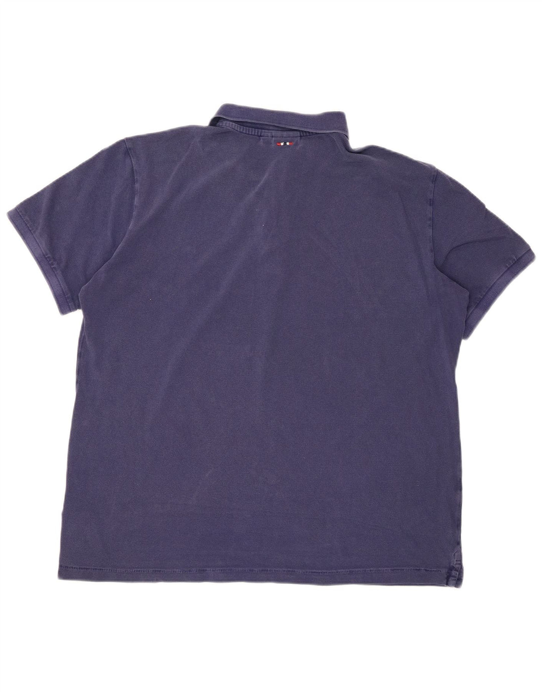 NAPAPIJRI Polo para hombre grande azul marino algodón