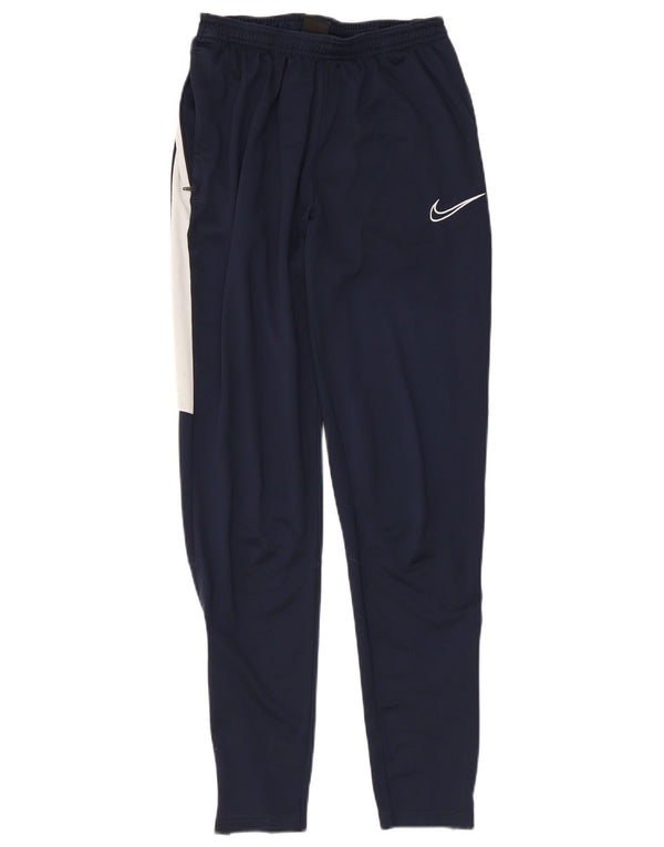 Nike - Pantalones de chándal Dri Fit para hombre (talla pequeña), color azul marino, poliéster