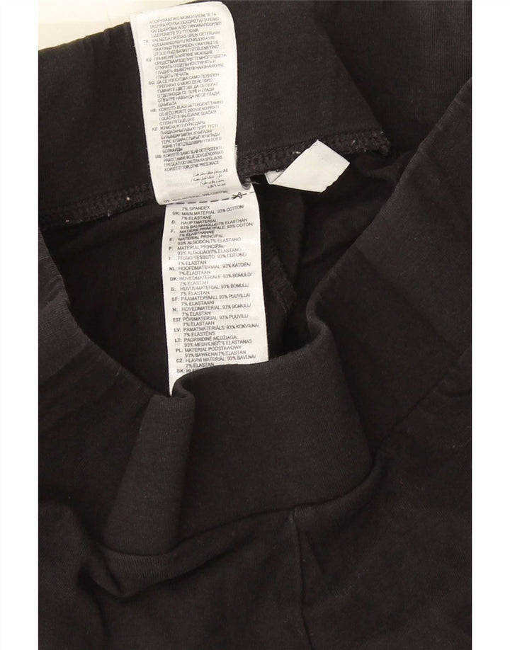 Adidas Leggings para mujer Reino Unido 12 Mediano Negro Algodón