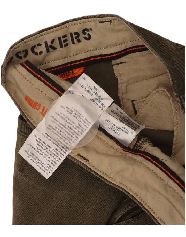 Dockers Mens Chino Trousers W32 L32 Khaki Cotton