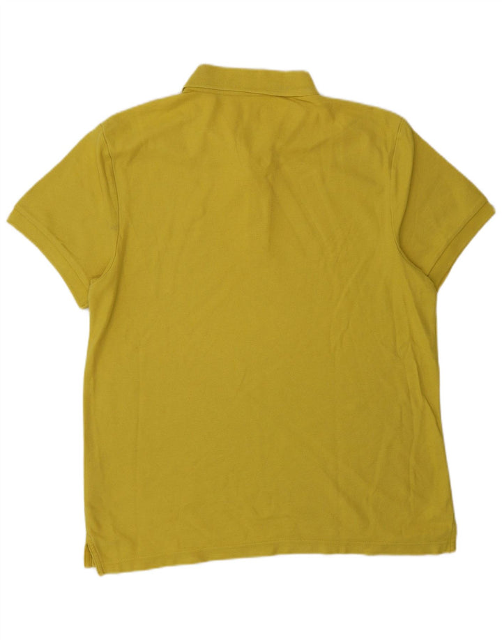 Polo NIKE Hombre Algodón Amarillo Medio