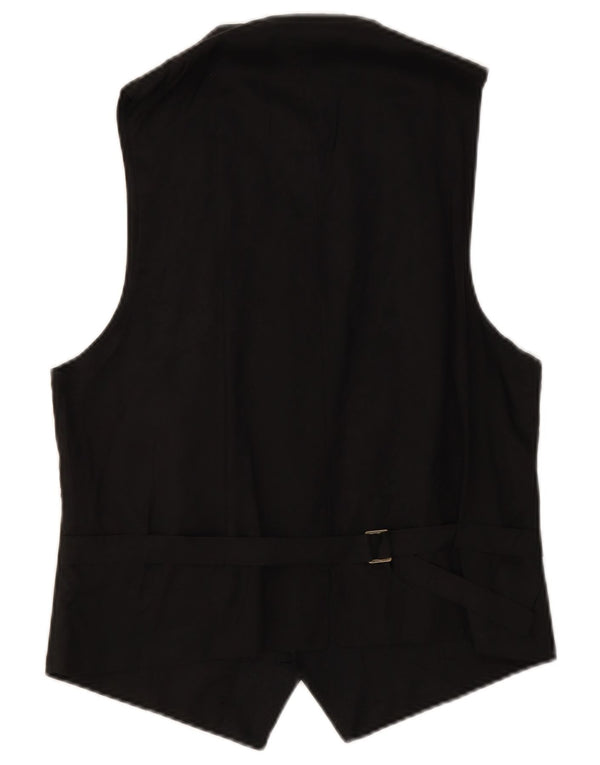 Chaleco Caesar para mujer UK 8 Small Black Paisley