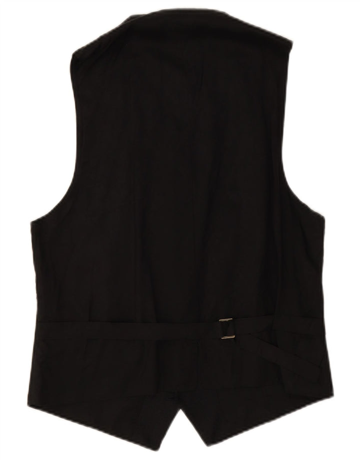 Chaleco Caesar para mujer UK 8 Small Black Paisley