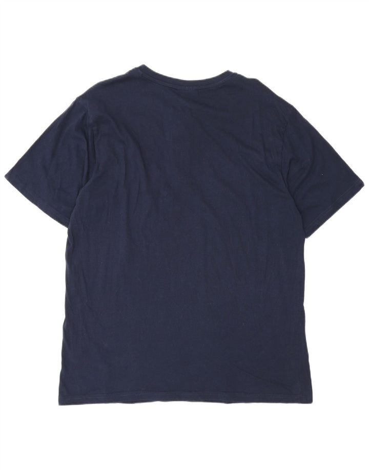 Fila Camiseta Hombre Top XL Azul Marino Algodón