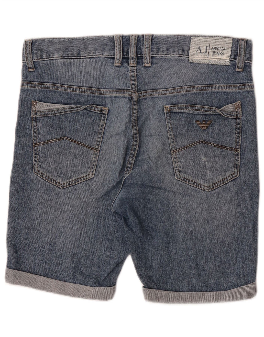 Armani Junior Shorts vaqueros para niño 14-15 años W30 Algodón azul