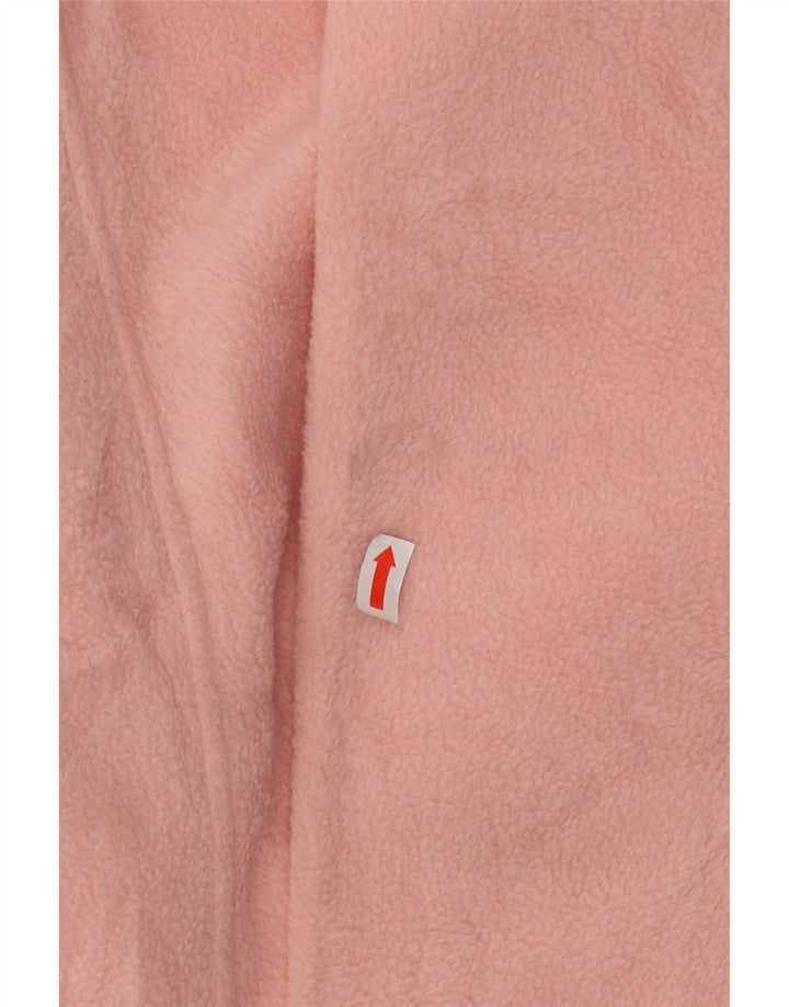 COLUMBIA Chaqueta polar extragrande para mujer UK 22 3XL Poliéster rosa