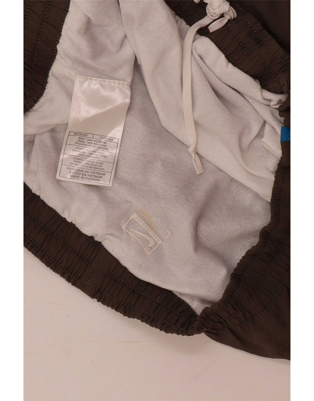 Nike - Pantalones cortos deportivos para hombre, talla grande, color marrón, poliéster
