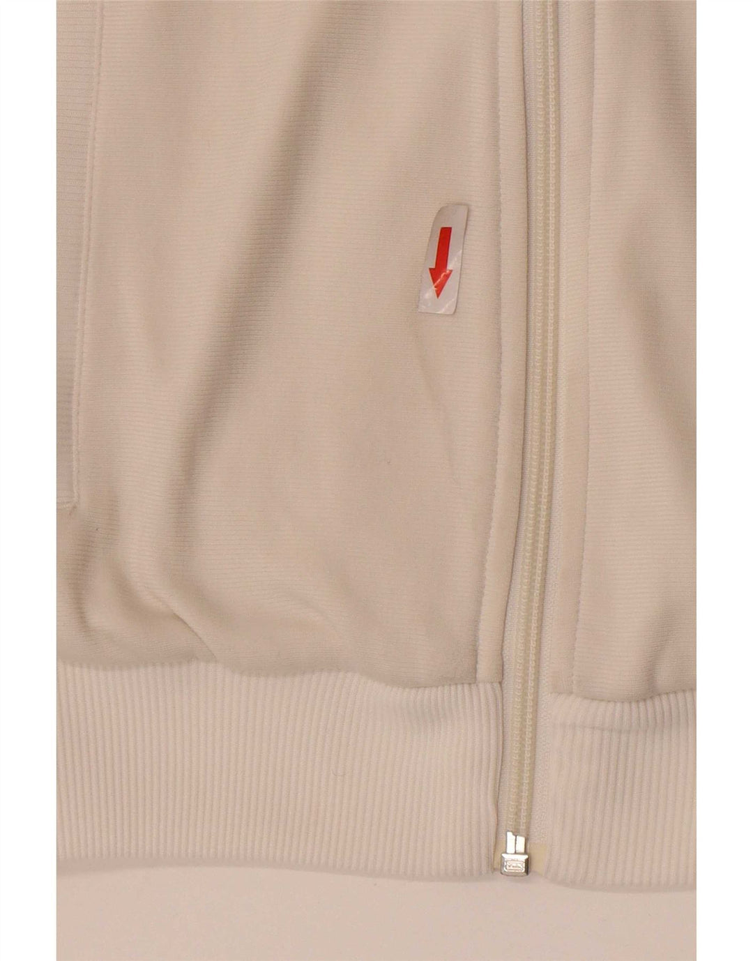 Adidas - Chaqueta de chándal para mujer, talla 36, poliamida blanca pequeña
