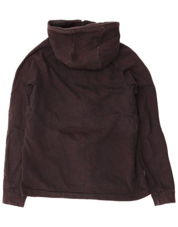Nike - Sudadera con capucha y cremallera para hombre, tamaño mediano, algodón negro