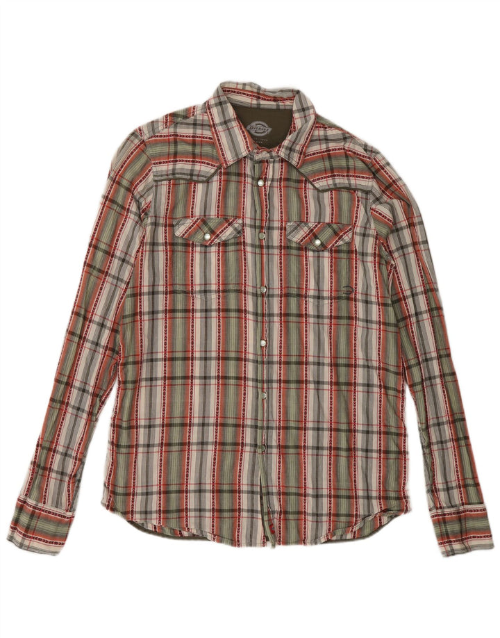 Camisa Dickies Hombre Grande Cuadros Multicolores
