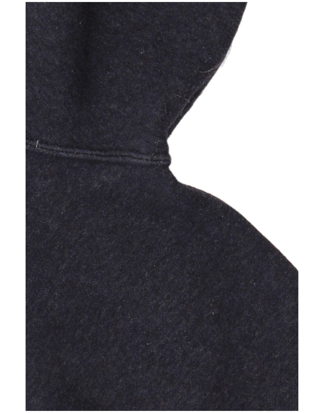 NIKE Sudadera con capucha y cremallera para hombre, algodón azul marino mediano