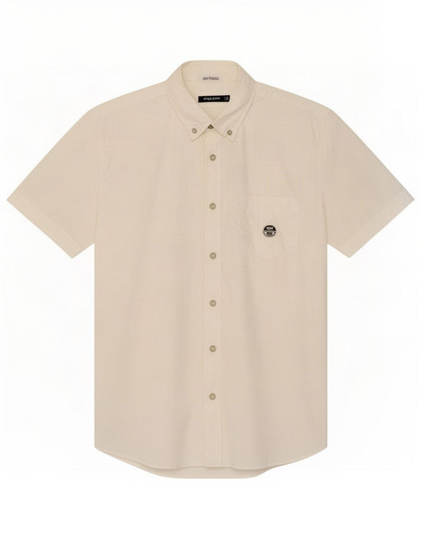North Sails Camisa De Manga Corta Para Hombre Grande Algodón Blanco