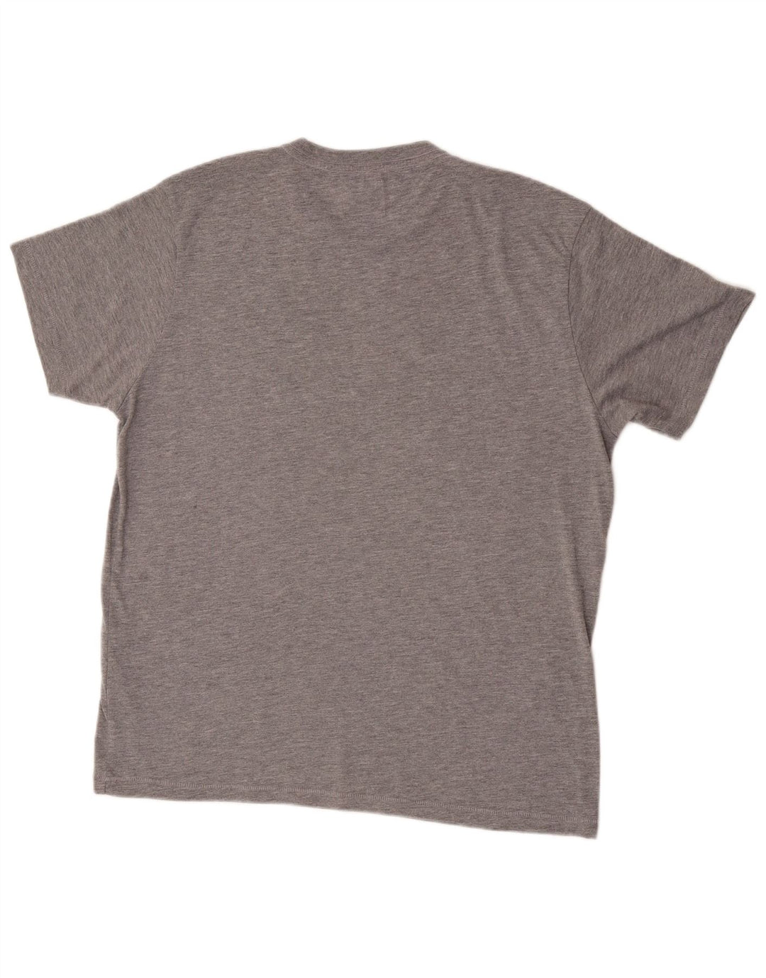 Camiseta estampada para hombre Bear Top XL Poliéster moteado gris