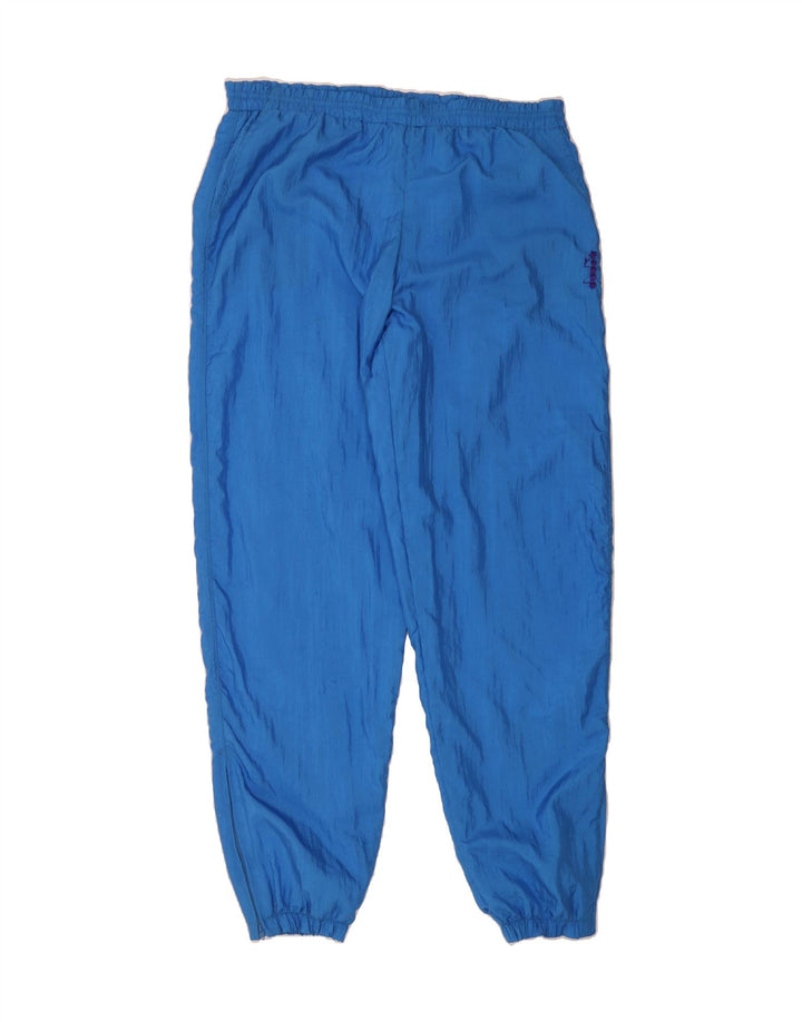 DIADORA Mens Tracksuit Trousers Joggers XL Blue Polyester Vintage Diadora and Second-Hand Diadora from Messina Hembry 
