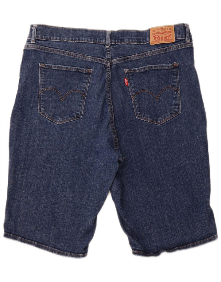 LEVI'S Bermudas vaqueras para mujer W32 Algodón azul grande