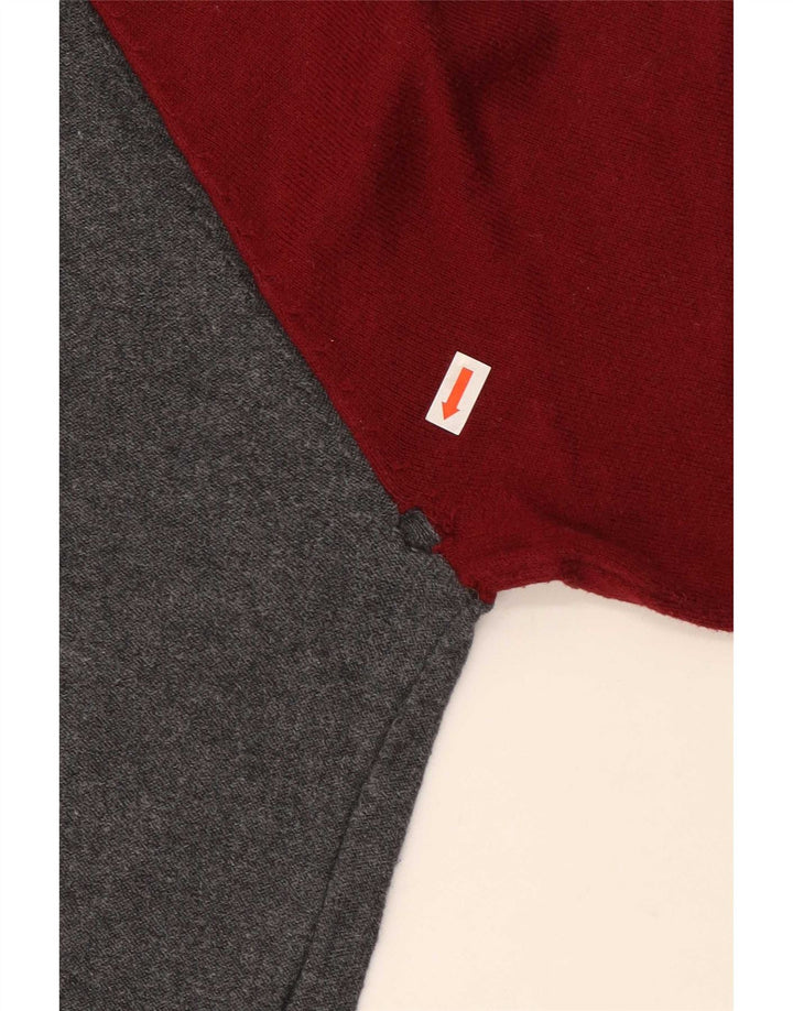 Jack Wills Jersey De Cuello Redondo Para Hombre De Algodón Gris Medio Con Bloques De Color