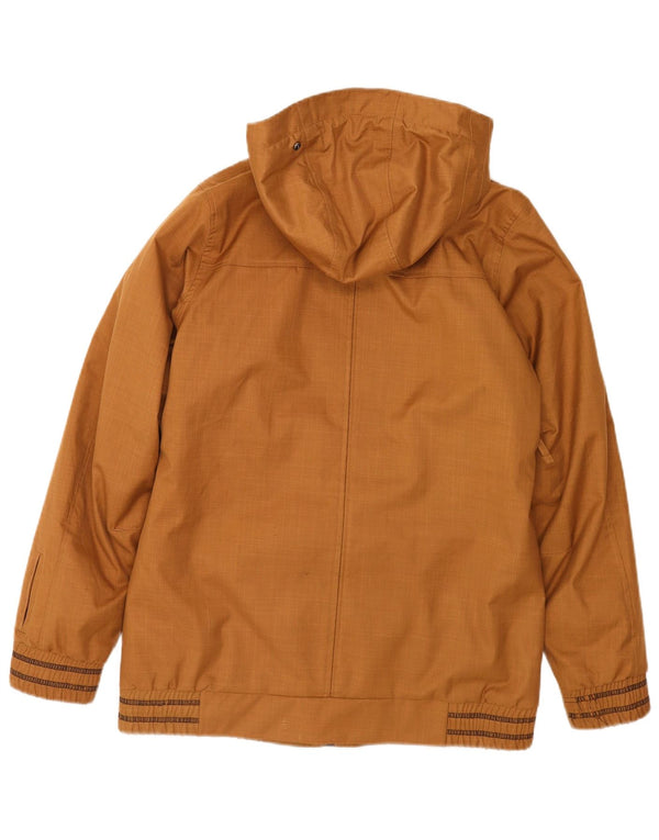 O'Neill Chaqueta bomber con capucha para hombre UK 38 Poliéster a rayas marrón medio