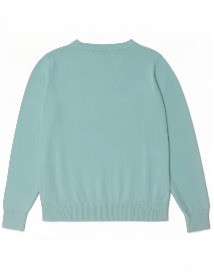 Marks & Spencer - Jersey de cuello redondo para mujer, talla 40, talla M, color turquesa