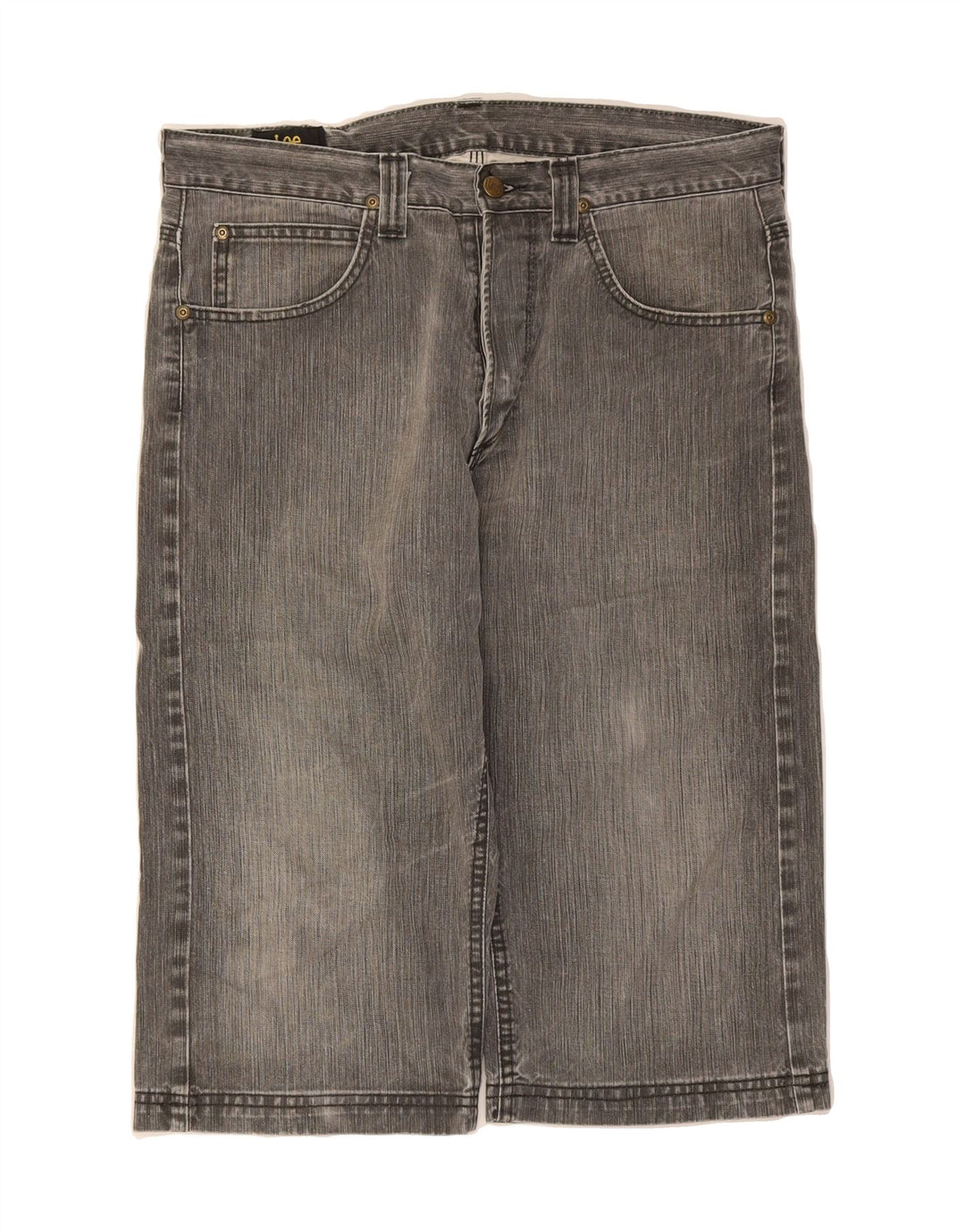 LEE Mens Nash Denim Shorts W32 Medium Grey Cotton Vintage Lee and Second-Hand Lee from Messina Hembry 