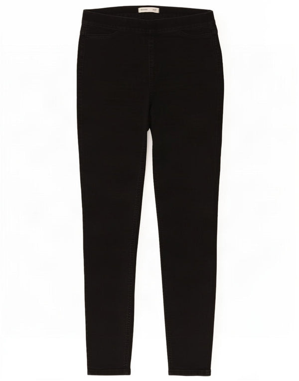 Marks & Spencer Jeans Jegging para Mujer UK 14 Medium W30 L29 Algodón Negro