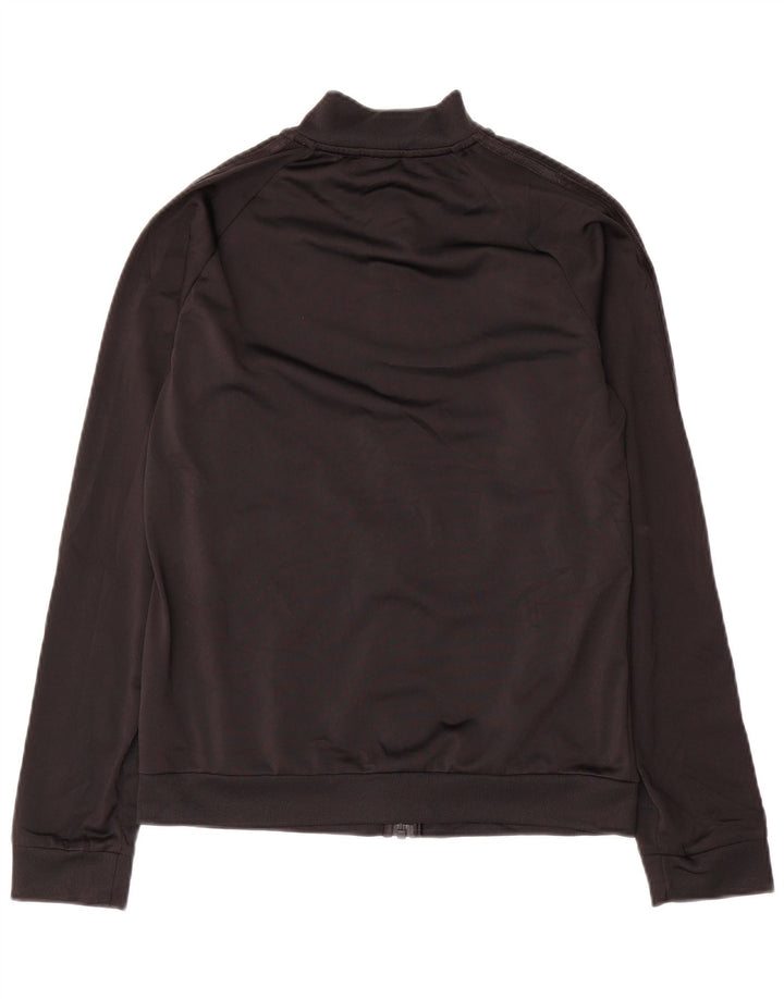 Adidas - Chaqueta de chándal para mujer, talla 8/10, poliéster negro pequeño