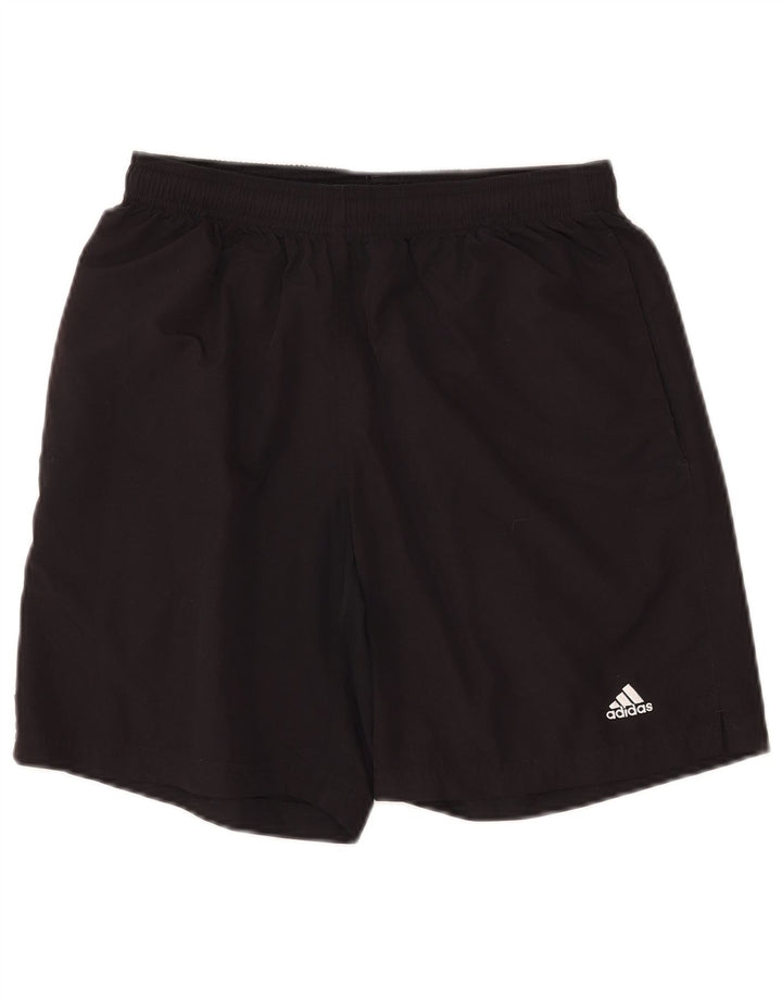 ADIDAS Pantalones cortos deportivos para hombre Pequeño Poliéster negro