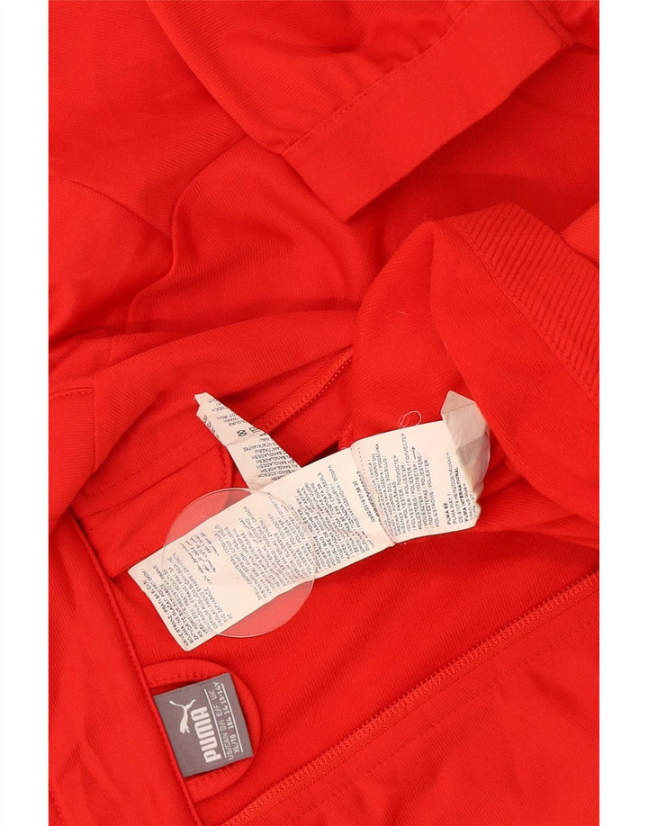 Puma Chaqueta de chándal para niño 13-14 años Rojo Poliéster