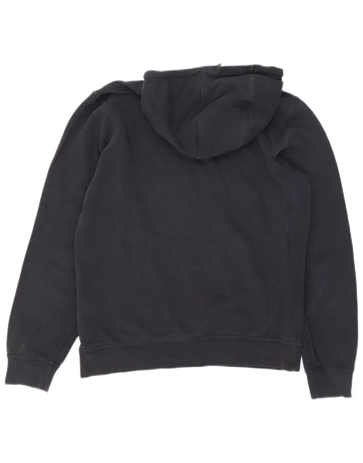 Nike - Sudadera con capucha para hombre (algodón negro mediano)