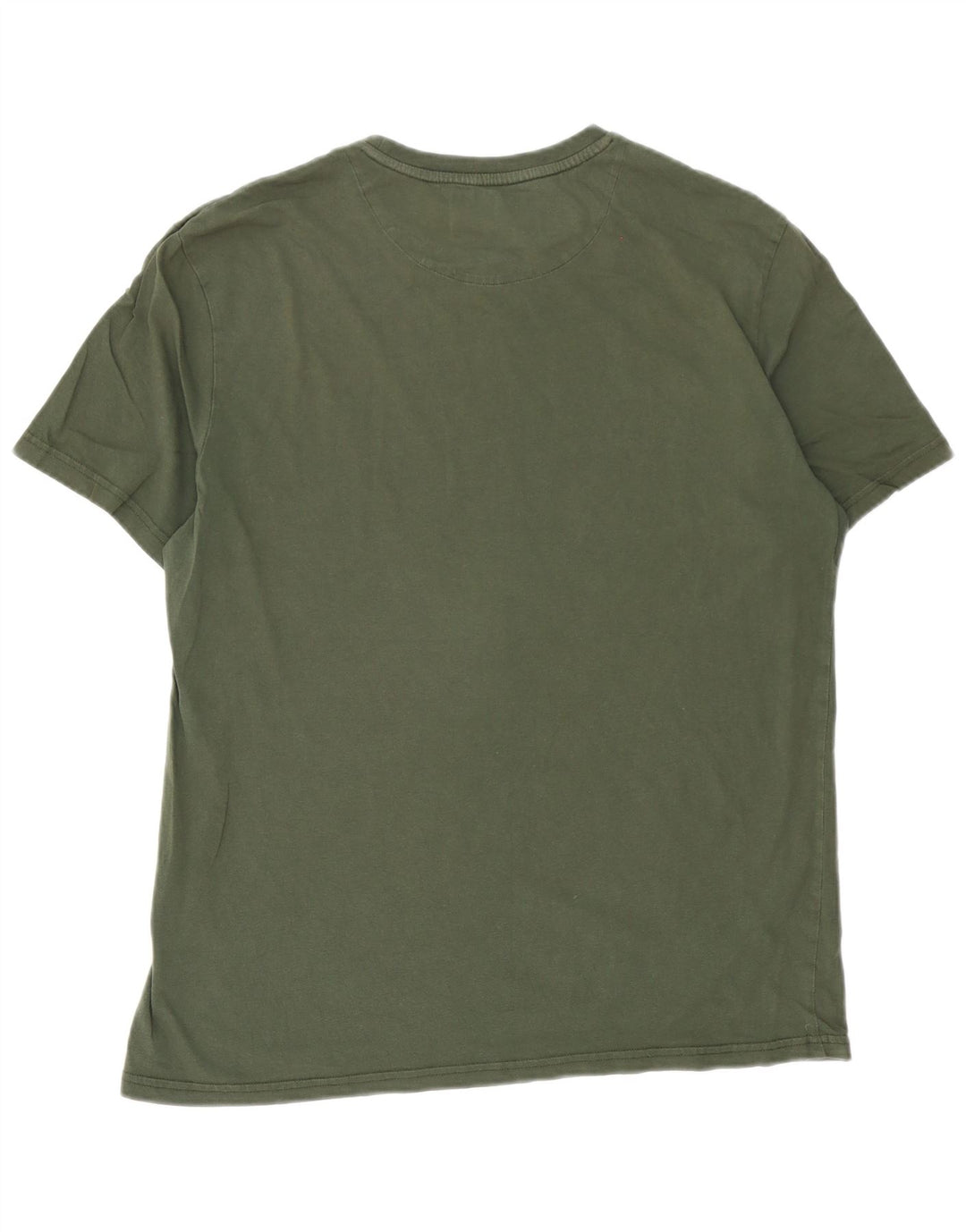 Lyle & Scott Camiseta Hombre Top XL Caqui Algodón