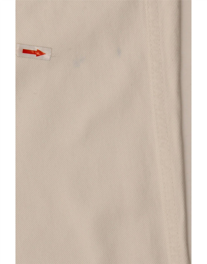 Roy Rogers Vaqueros ajustados para mujer W30 L31 Algodón blanco