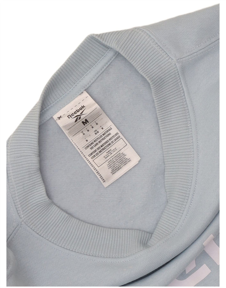 Sudadera Reebok Graphic Jumper De Algodón Azul Medio |