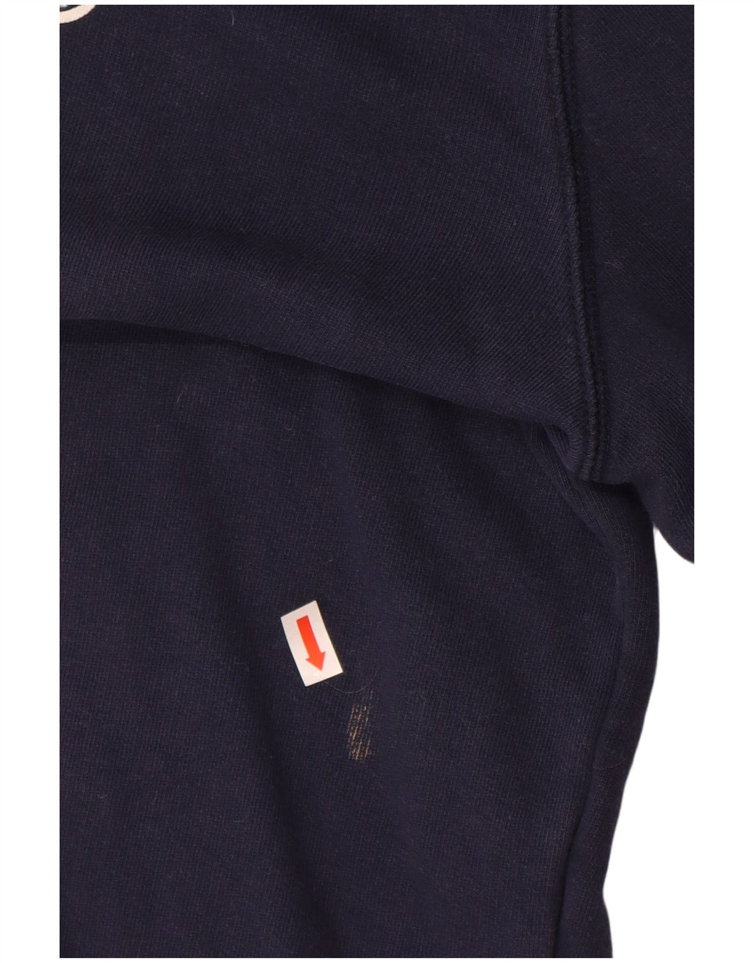 LEVI'S Mens Graphic Sudadera Jumper Grande Azul Marino Algodón