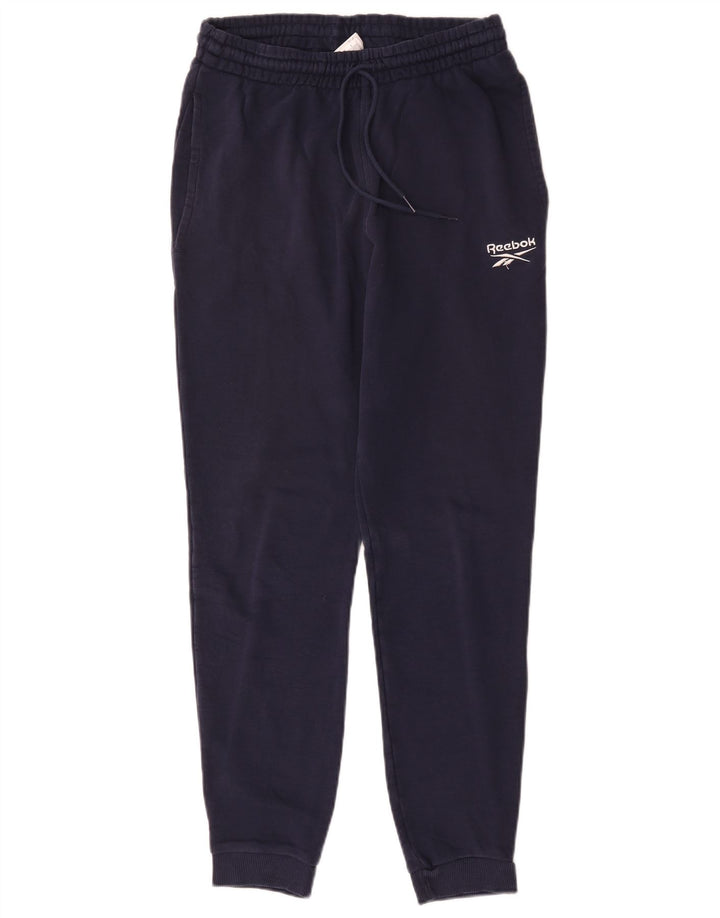 Pantalones de chándal Reebok Hombre Joggers Medium Azul Marino Algodón