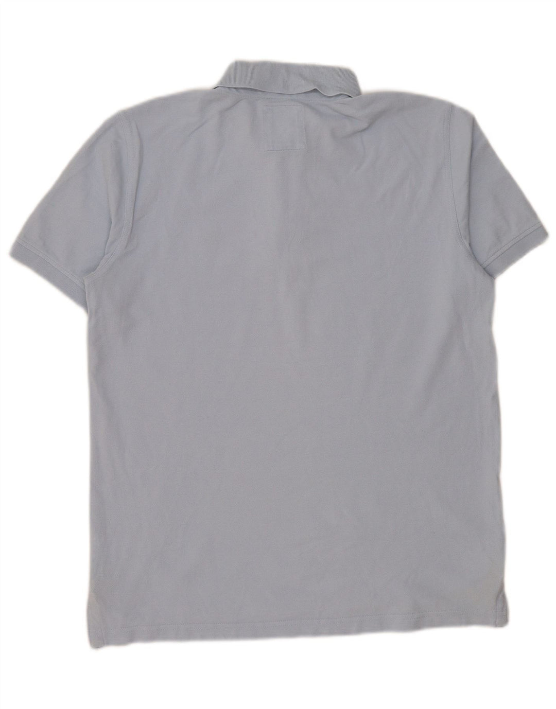 Crew Clothing Polo para hombre de algodón azul medio