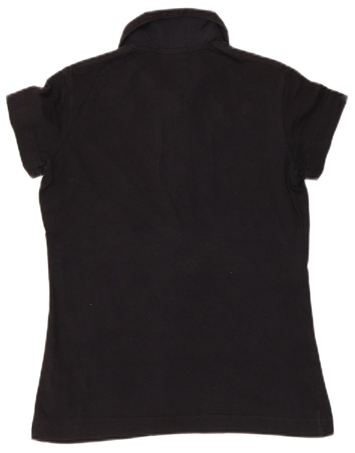 NIKE Polo gráfico para mujer UK 8/10 Small Black